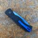 PRO-TECH Tactical Response 2 NEXUS, Textured Black Handle. Sapphire Blue Magnacut Blade