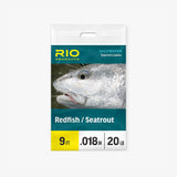 RIO REDFISH/SEATROUT LEADER 20LB 3-PACK