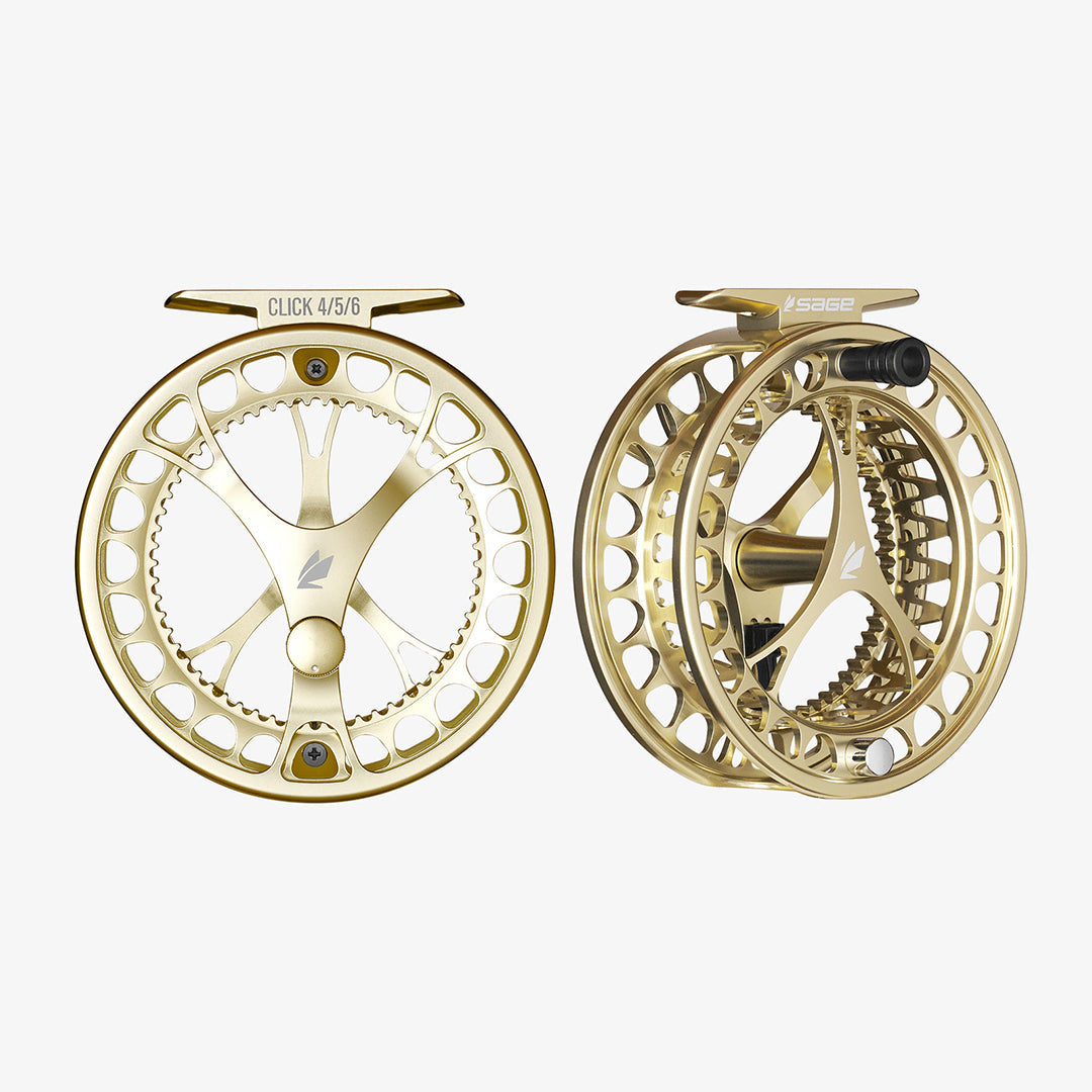 SAGE CLICK 3/4/5 3-5 WT FLY REEL FLINT