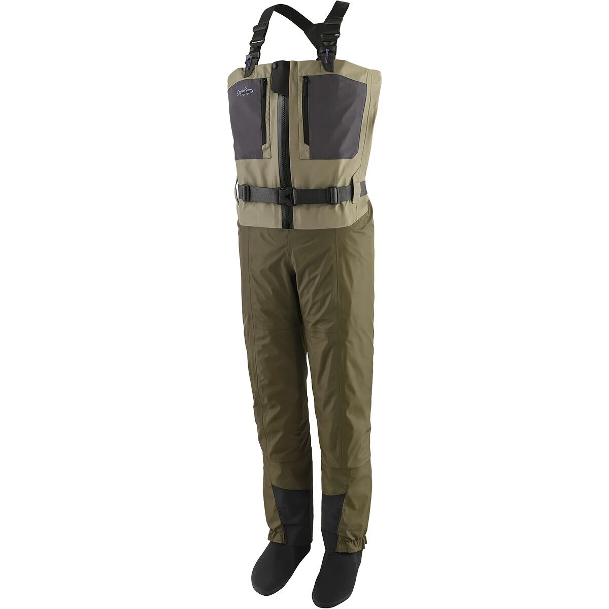 PATAGONIA MEN'S SWIFTCURRENT TRAVERSE ZIP FRONT WADERS