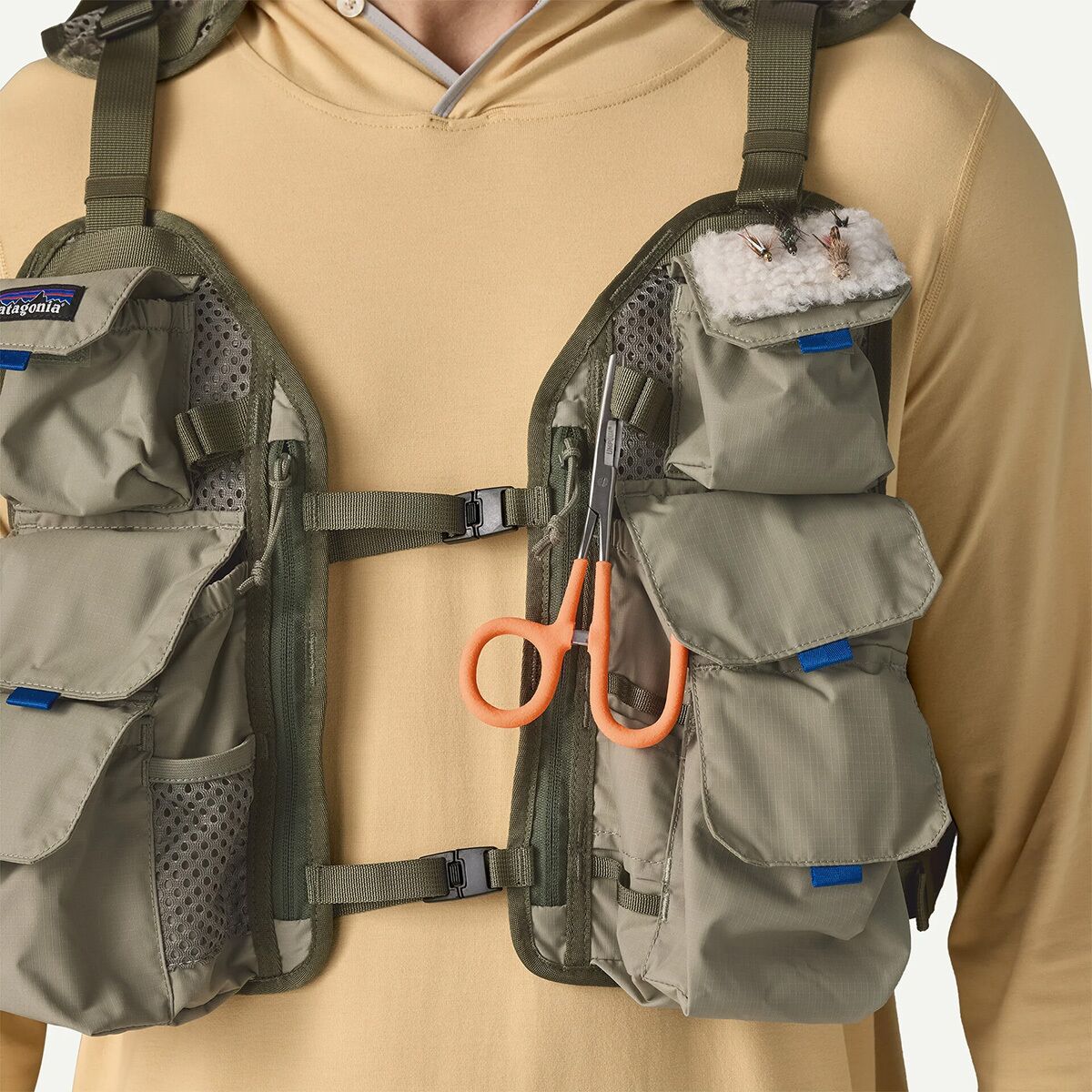 PATAGONIA STEALTH CONVERTIBLE FISHING VEST RIVER ROCK GREEN ALL SIZES