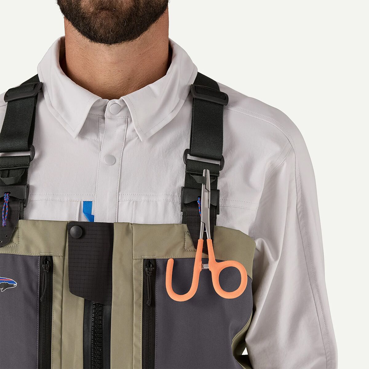 PATAGONIA MEN'S SWIFTCURRENT TRAVERSE ZIP FRONT WADERS