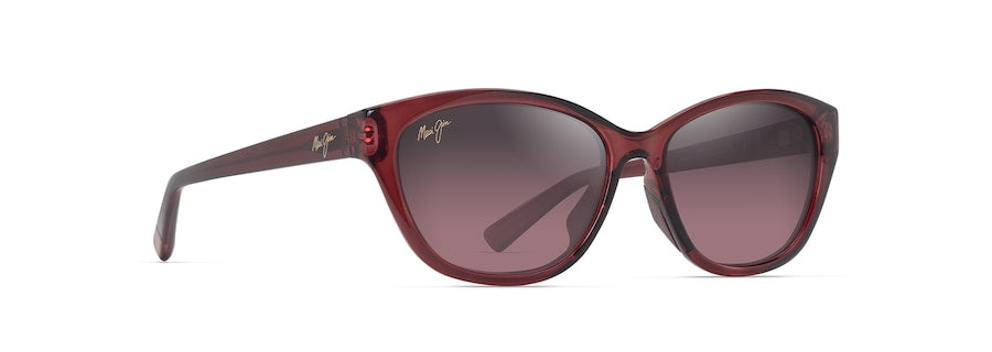 MAUI JIM MAUI ROSE PUNONO SHINY TRANSPARENT BURGUNDY