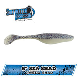 BASS ASSASSIN SEA SHAD 6"