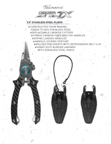 TSUNAMI SALTX 7.5" SS PLIERS