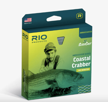 RIO AMBASSADOR SERIES COASTAL CRABBER JOE WEBSTER FLY LINE
