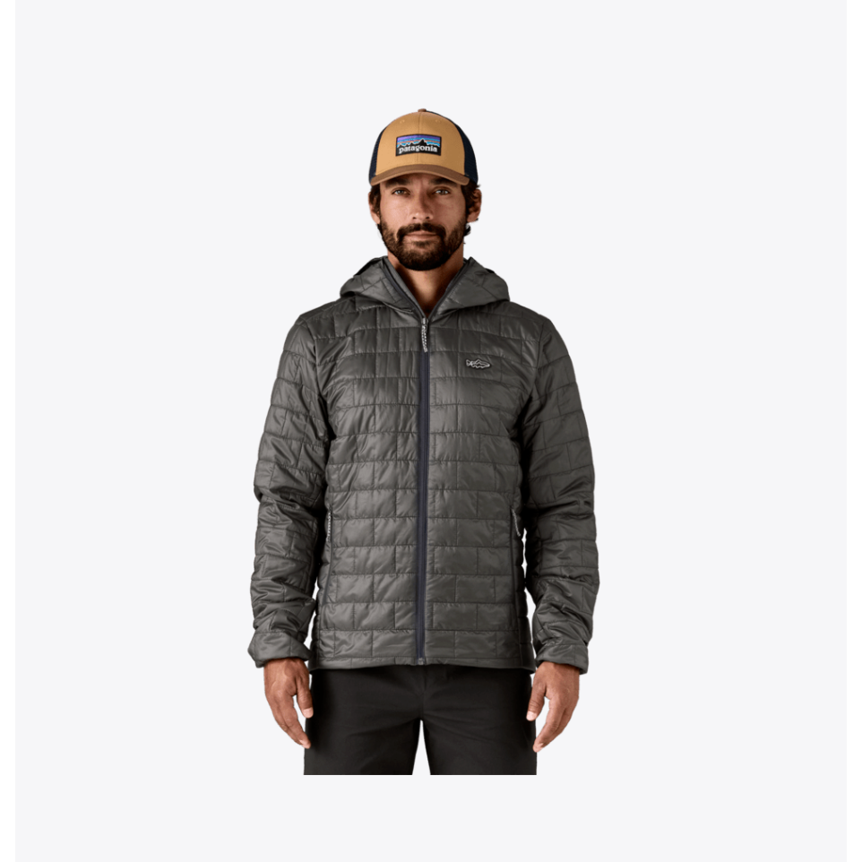 PATAGONIA MEN'S NANO PUFF FITZ ROY TROUT HOODY