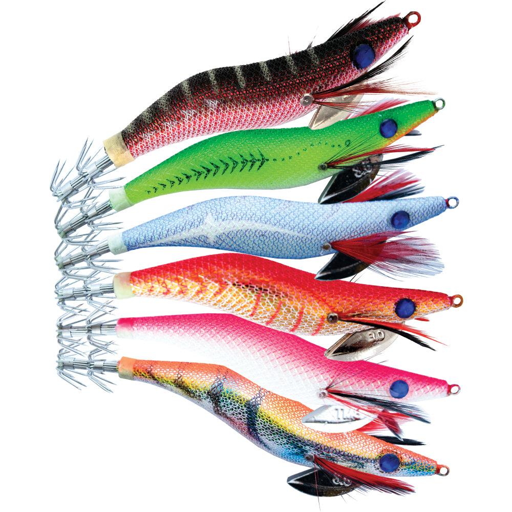 Black Magic TACKLE Squid Snatcher 2.5 Orange GLOW