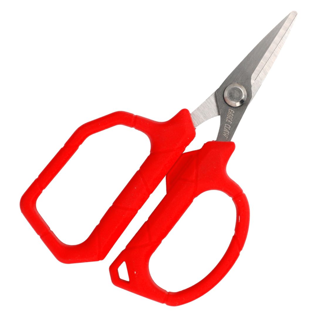 EAGLE CLAW PREMIUM BRAIDED LINE SCISSORS 4.5''
