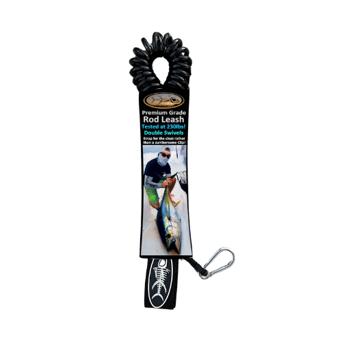 TORMENTER 9' ROD LEASH BLACK