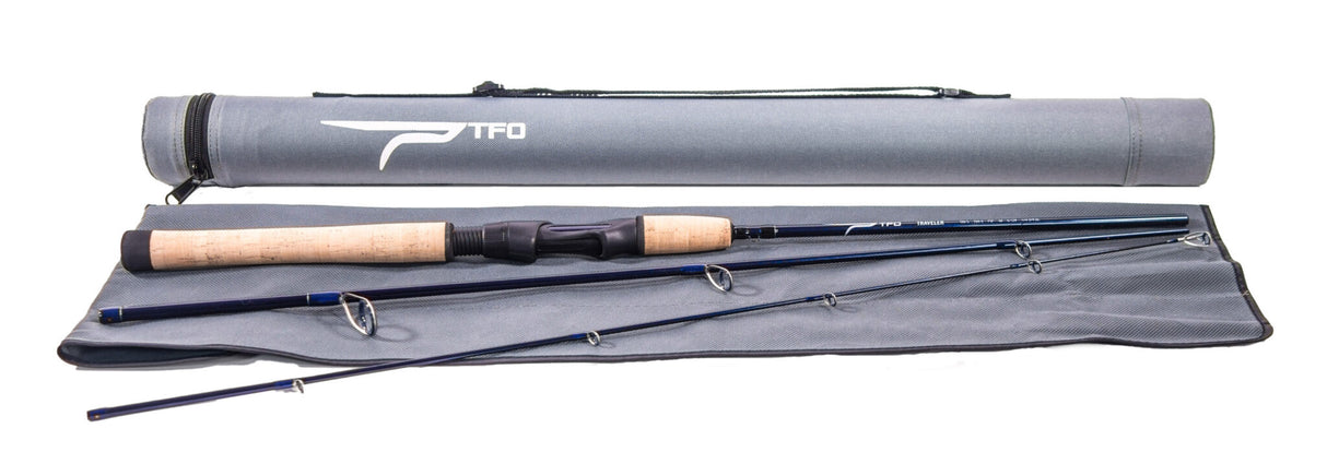 TFO TRAVELER SPINNING ROD WITH CASE