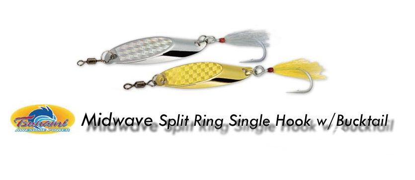 TSUNAMI MIDWAVE SINGLE HOOK BUCKTAIL JIG