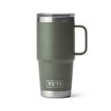 YETI RAMBLER 20 OZ TRAVEL MUG WITH SUPERHOLD LID