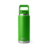 YETI RAMBLER WATER BOTTLE 26 OZ W/COLOR-MATCHED STRAW