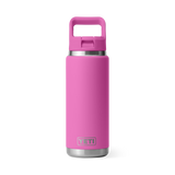 YETI RAMBLER WATER BOTTLE 26 OZ W/COLOR-MATCHED STRAW