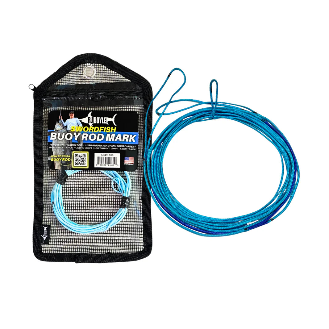 RJ BOYLE SWORDFISH BUOY ROD MARK
