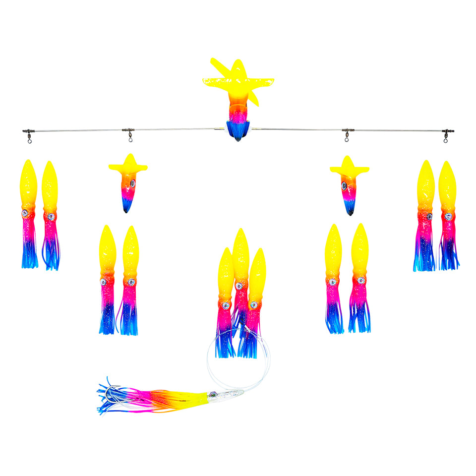 CHATTER LURES WINGMAN SIDE TRACKER RAINBOW
