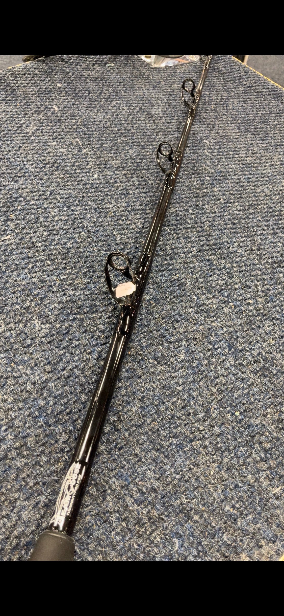 Zack's Team Goose XXL Tuna Rod, No 6 Black Guides MAHI