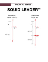 YO-ZURI SQUID LEADER 12 LB CLEAR 55" 1 PACK