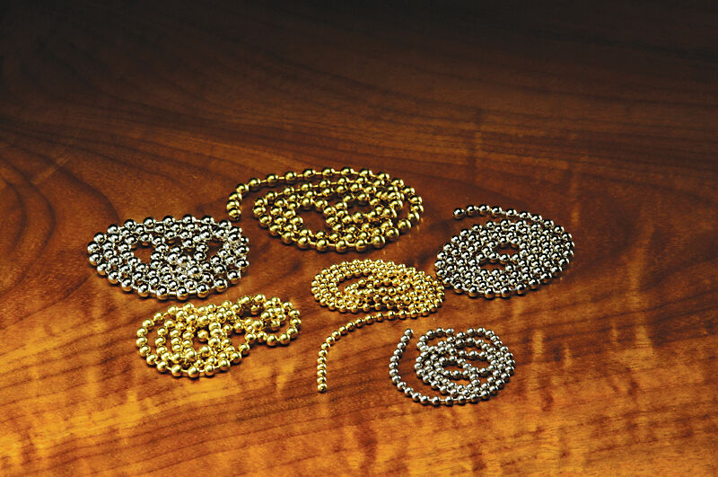 HARELINE BEAD CHAIN EYES MEDIUM GOLD # 153