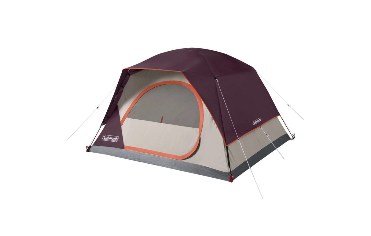 COLEMAN SKYDOME 4 PERSON TENT BLACKBERRY