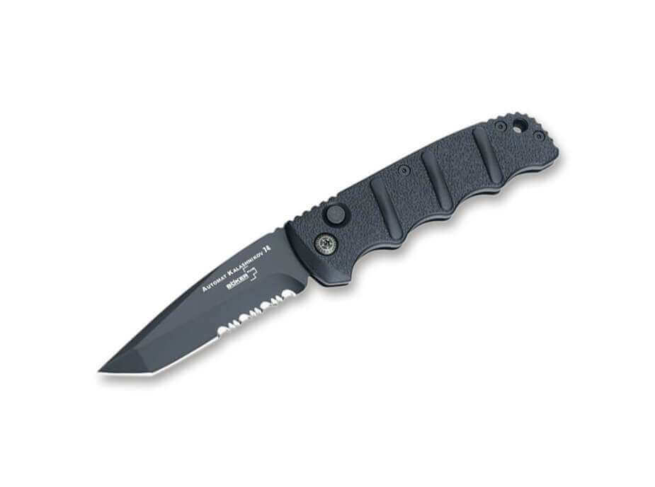 BOKER PLUS KALASHNIKOV 74 AUTO SERRATED D2 BLACK