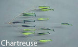 9'ERS LURES 6" NE 6-ARM SHAD RIG