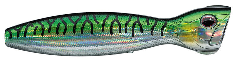 DAIWA MEBACHI POPPER 6 1/4" SINKING GREEN MACKEREL 3 OZ