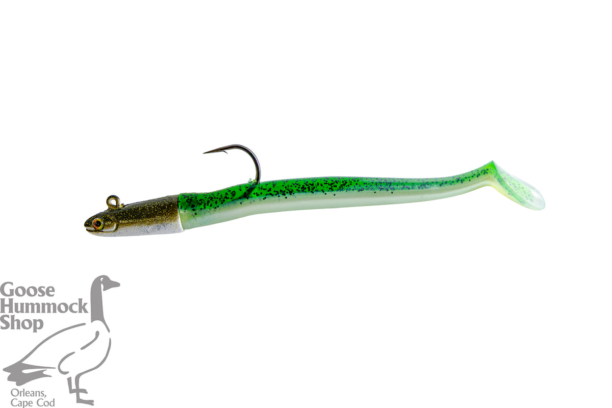 BILL HURLEY SWIM BAIT DARK GREEN MACKEREL 4 OZ