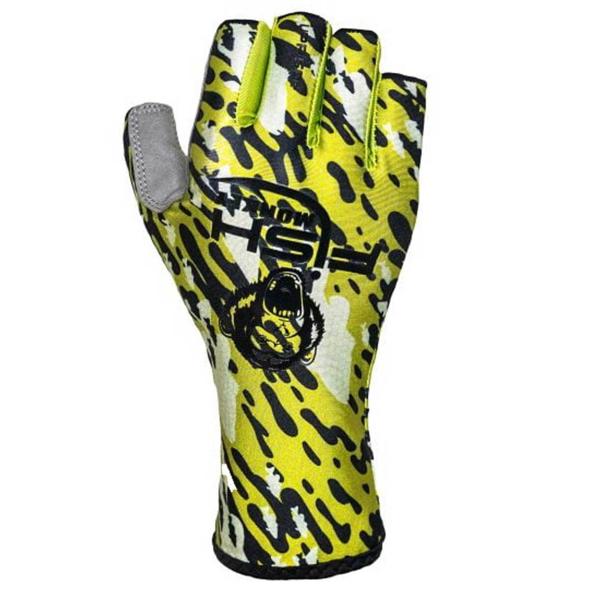 FISH MONKEY HALF FINGER GUIDE GLOVE SCHOOL'N BASS 2XL