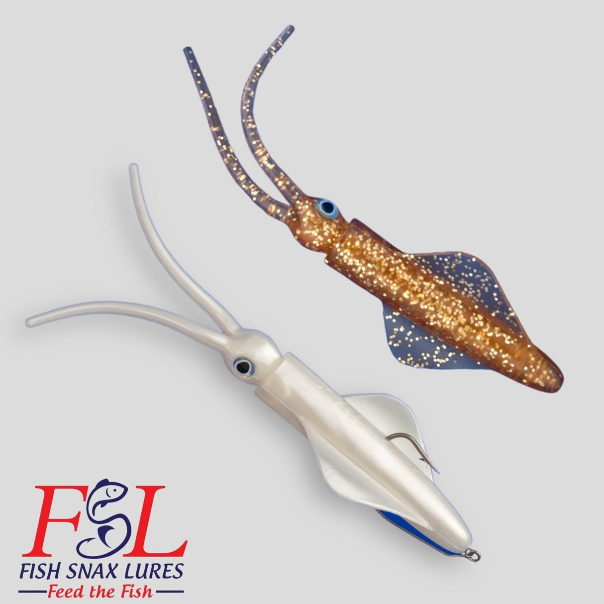 FISH SNAX 7 1/2" THE DA'SQUID QTY 3