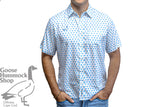 BLUEFIN FINS OUT SPORT WHITE SS SHIRT