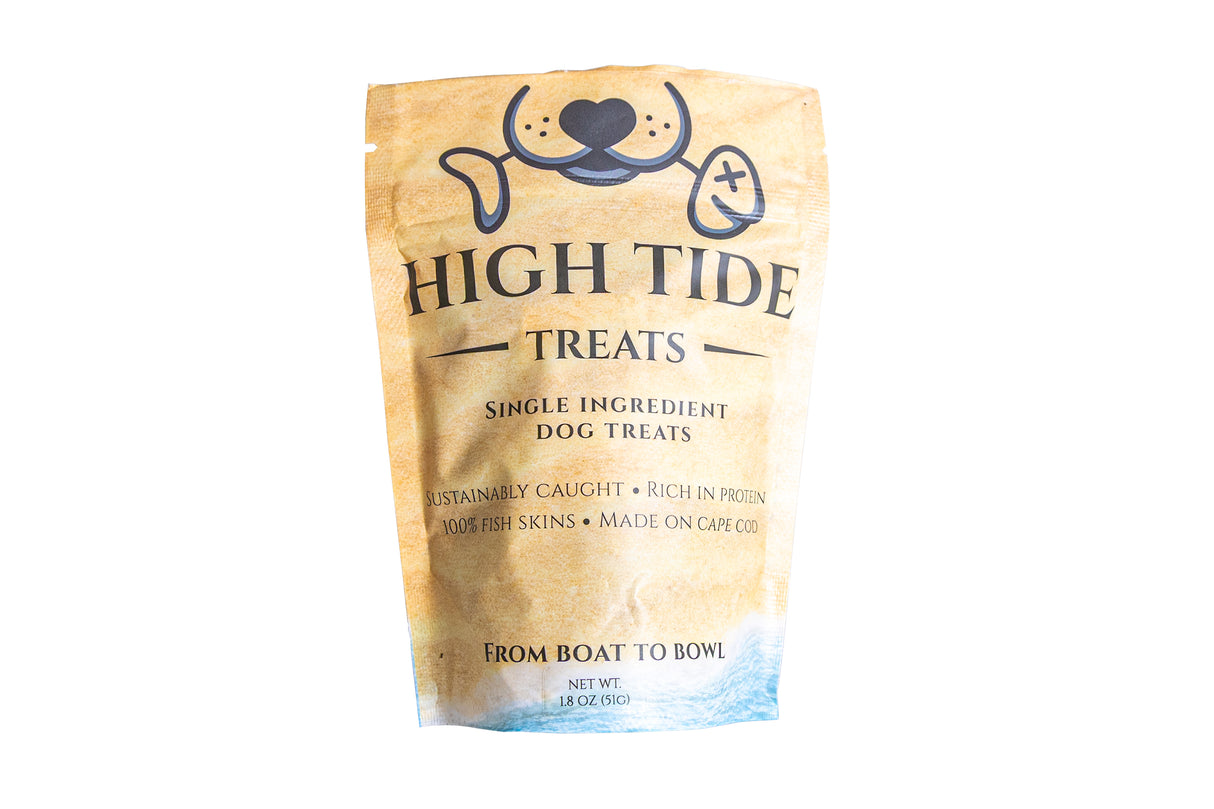 HIGH TIDE TREATS FLUKE SKIN DOG TREATS