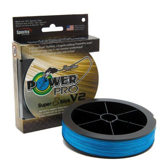 POWER PRO SUPER SLICK V2 BLUE 15 LB 300 YARDS