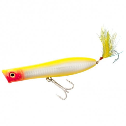 TSUNAMI TALKIN POPPER XD (F) BONE W/RED GILL EYE 1 5/8 OZ