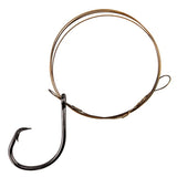 EAGLE CLAW INLINE CIRCLE HOOK SHARK WIRE RIG SIZE 13/0 48"