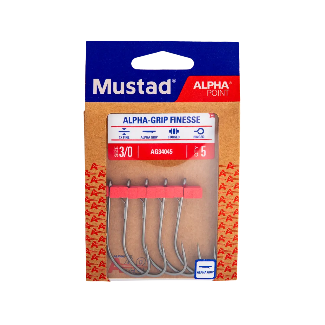 MUSTAD ALPHA-GRIP FINESSE  HOOK