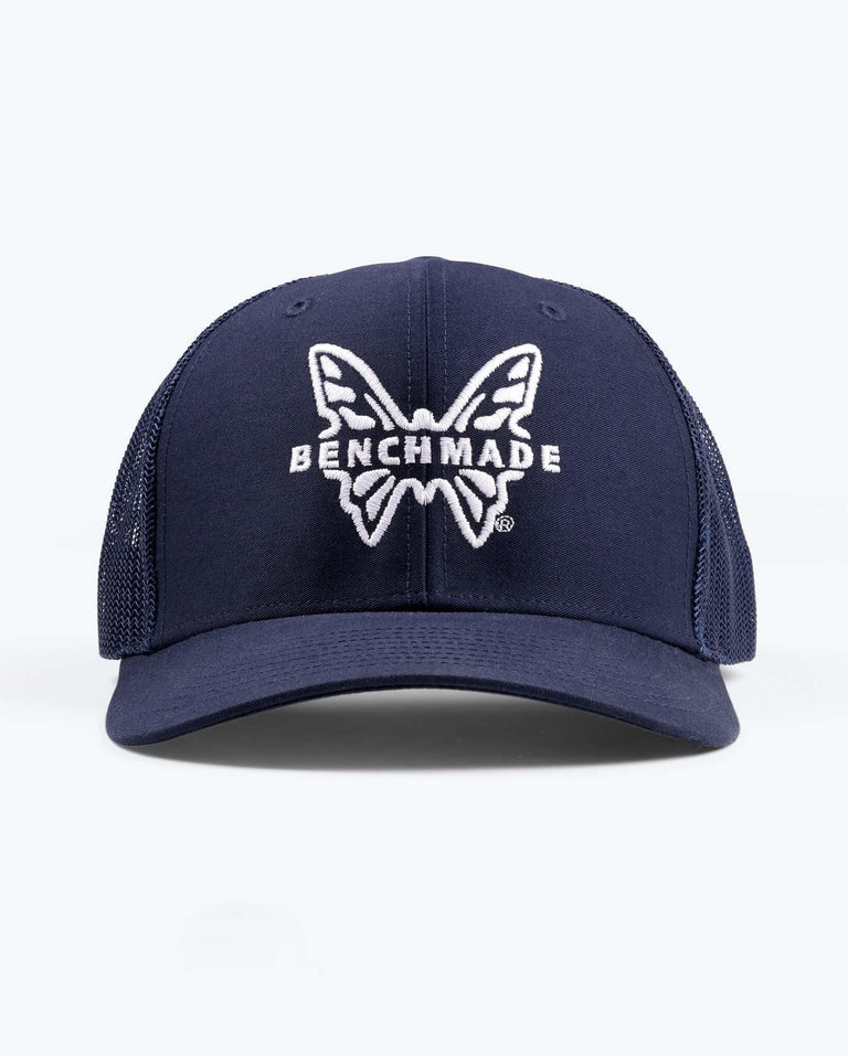 BENCHMADE CLASSIC HAT, NAVY/NAVY MESH