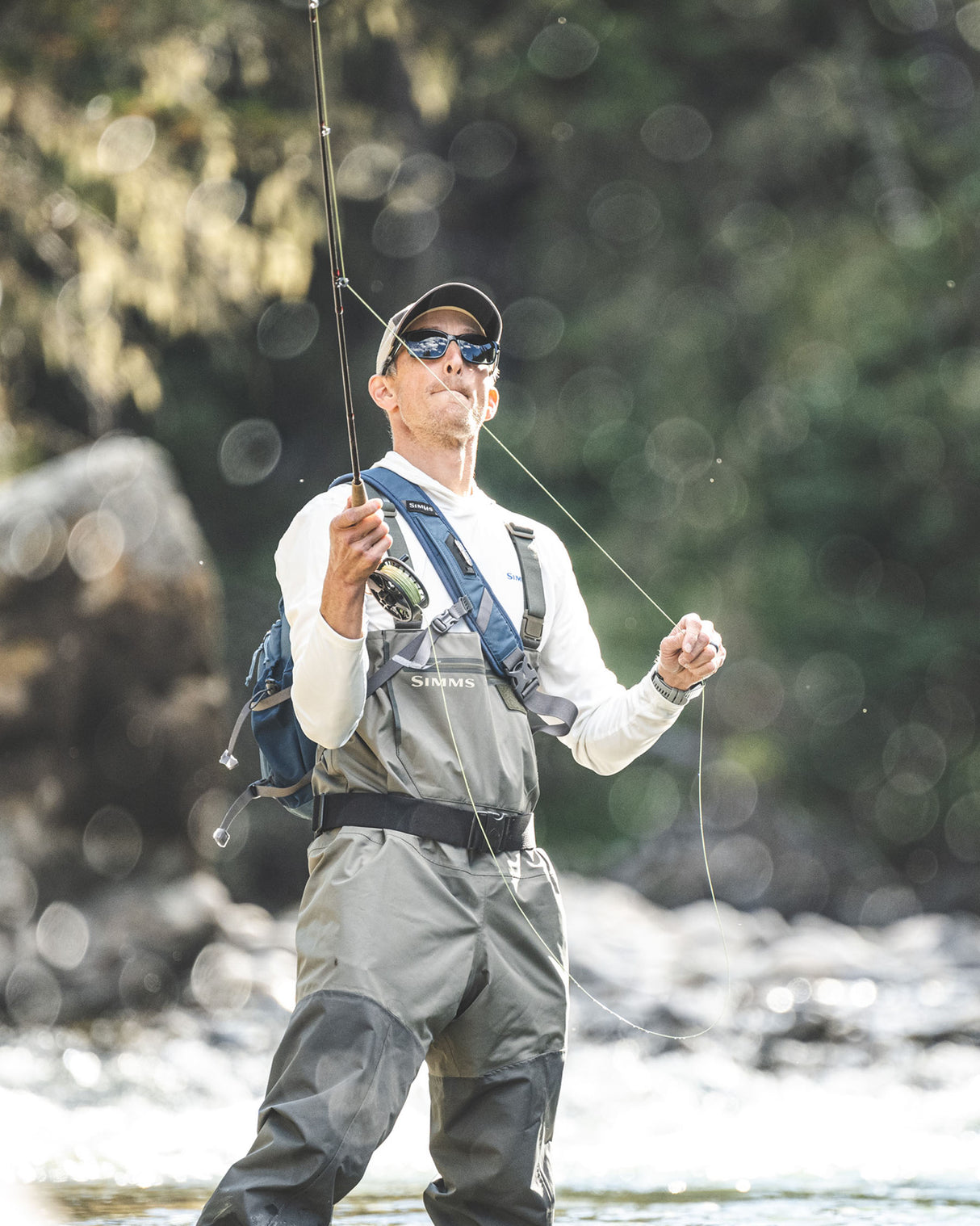 SIMMS MENS TRIBUTARY STOCKINGFOOT