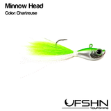 UFSHN NATURAL MINNOW BUCKTAIL