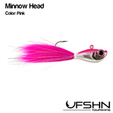 UFSHN NATURAL MINNOW BUCKTAIL