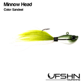 UFSHN NATURAL MINNOW BUCKTAIL