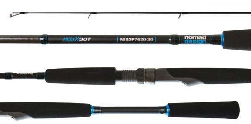 NOMAD INSHORE SPINNING ROD 7'2" 10-20 LB NIS7210-20