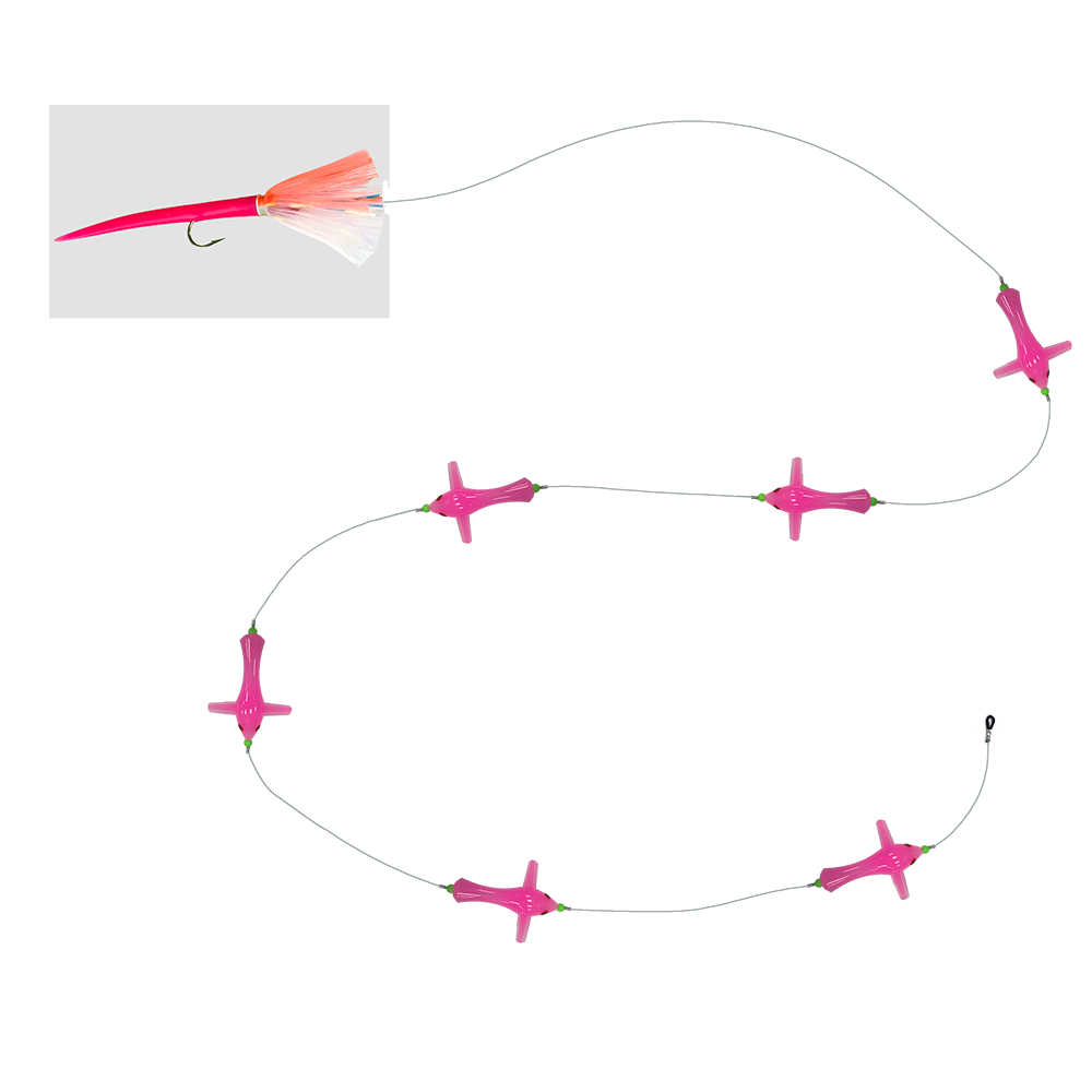 WOLFPACK TACKLE AHI BIRD CHAIN 3.5 OZ 9.5" TAIL