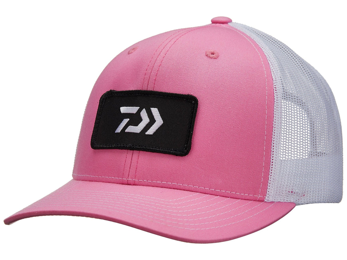 DAIWA D-VEC TRUCKER WITH EMBROIDERED PINK AND WHITE LOGO