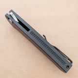 PRO-TECH MALIBU, BL FLIPPER Black Handle w/Magnacut Reverse Tanto Blade