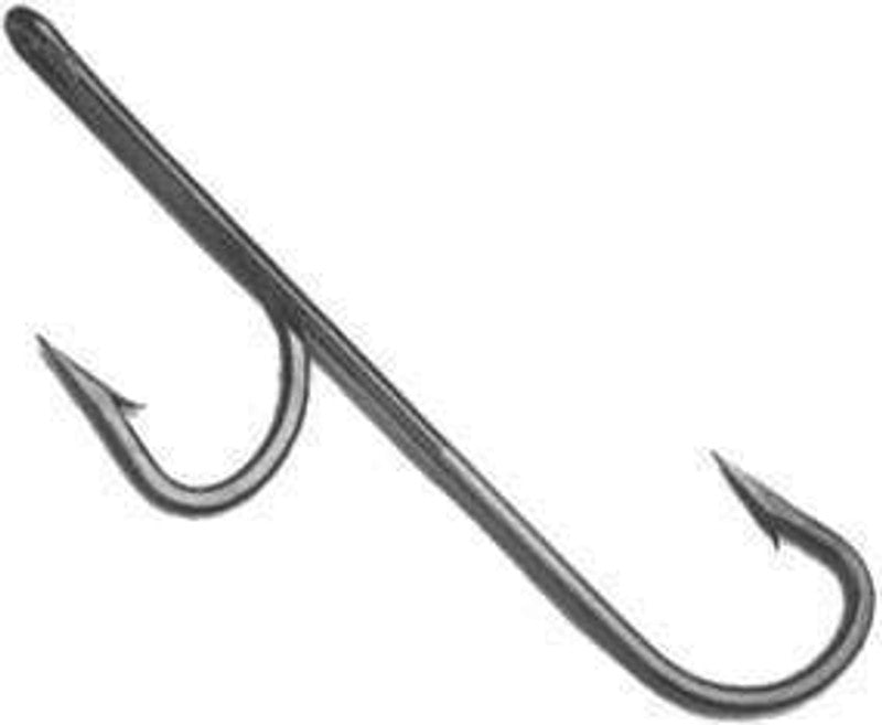QUICKRIG DOUBLE TROUBLE SIZE 6/0 "180" DEGREE HOOK QTY 1