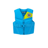 MUSTANG REV YOUTH FOAM VEST AZURE BLUE