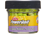 BERKLEY POWERBAIT CRAPPIE NIBBLES CHARTREUSE