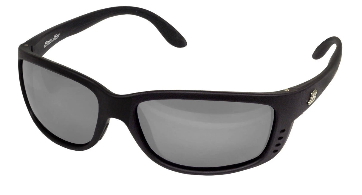 B.B OUTDOOR OPTICS SUNGLASSES MATTE BLACK FRAME SMOKE LENS